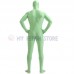 Full Body  green  Lycra Spandex Bodysuit Solid Color Zentai  suit Halloween Fancy Dress Costume 